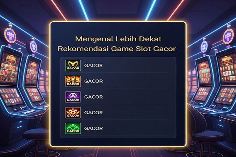 Mengenal Lebih Dekat Rekomendasi Game Slot Gacor