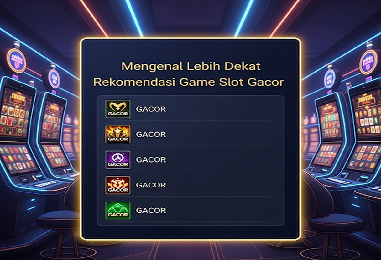 Mengenal Lebih Dekat Rekomendasi Game Slot Gacor